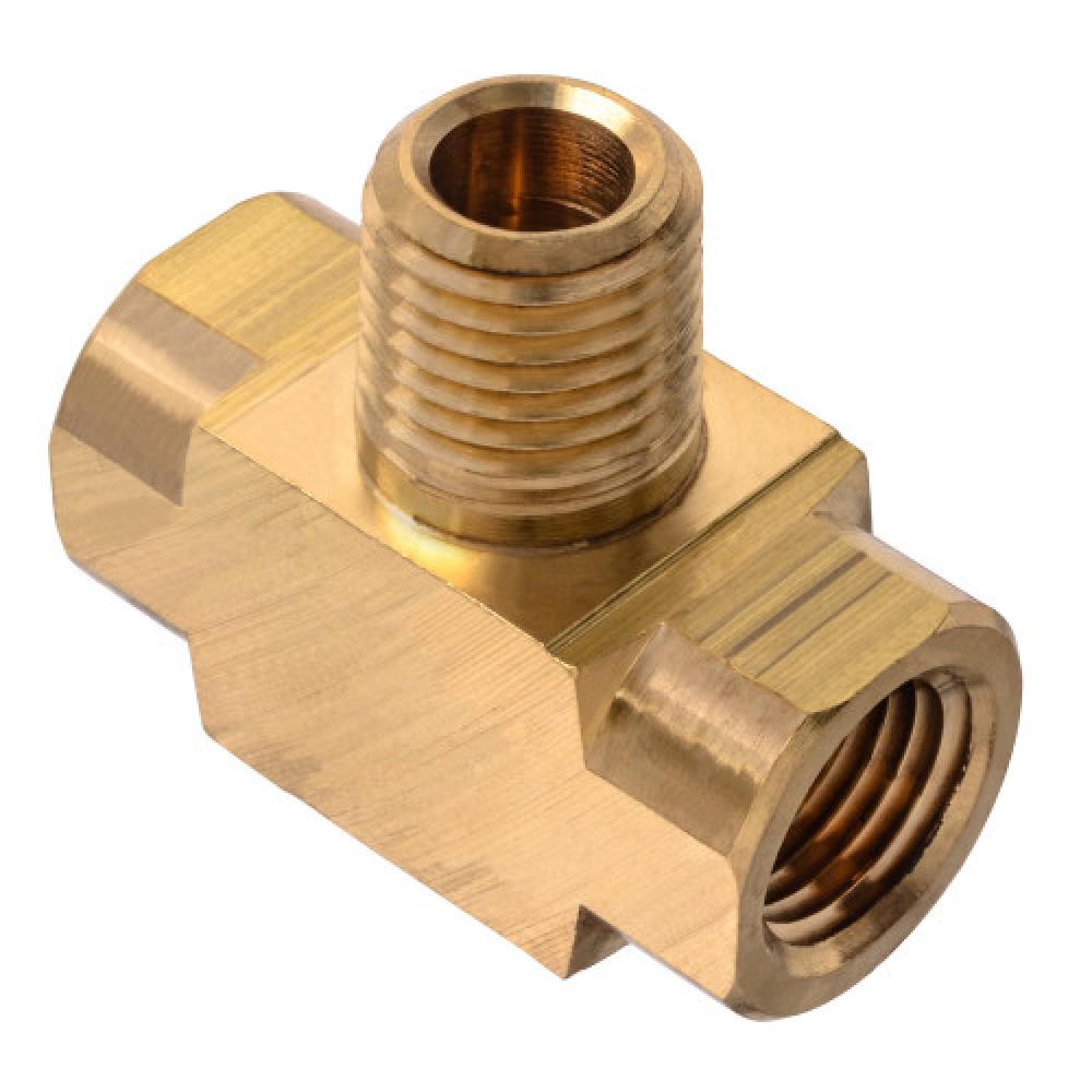 5/16&#34; Pipe Branch Tee Extruded Male on Branch Brass