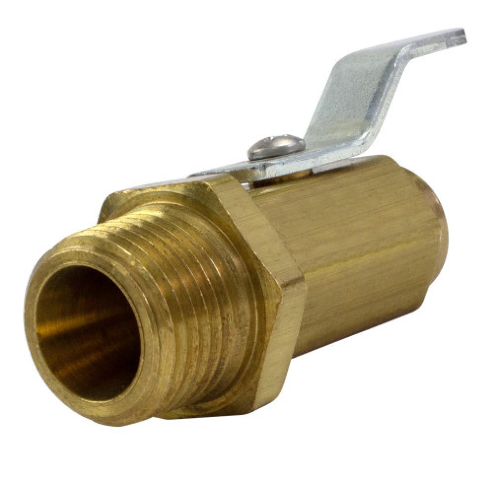 1/2&#34; Drain Cock Plug Type Lever Handle Brass
