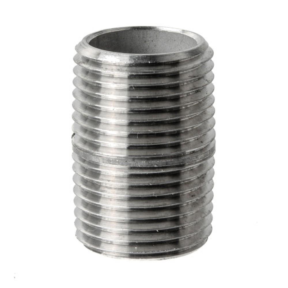 1/4&#34; Pipe Short Nipples 316 Stainless Steel sched 40 (150#)