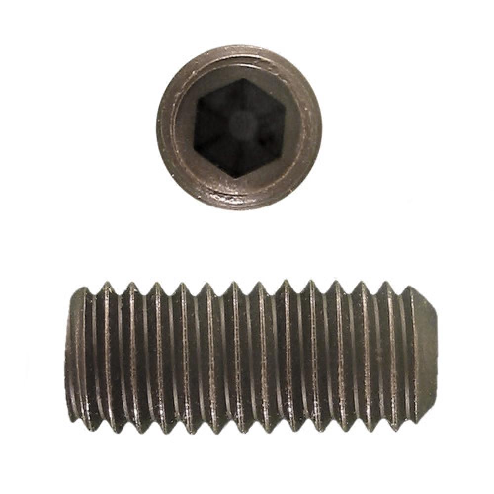 Full-Thread Stainless Hex Bolts (3/8&#34;-16 x 2-1/2&#34;) - 6 pc