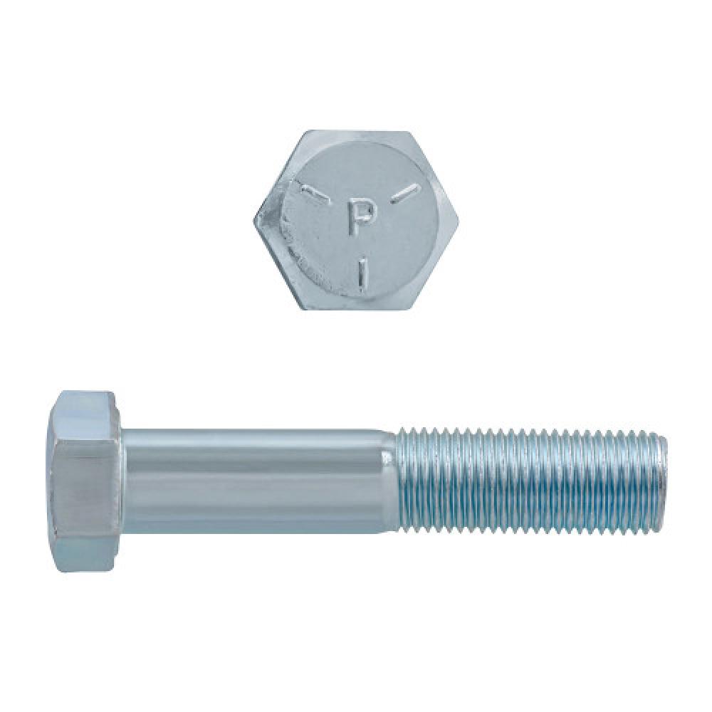 Zinc Hex Head Slotted Machine Screws (#10-24 x 3/4&#34;) - 100 pc