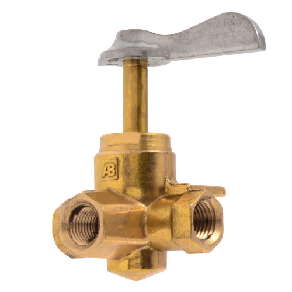 1/4&#34;x1-3/8&#34; Shut-Off Click Type Brass