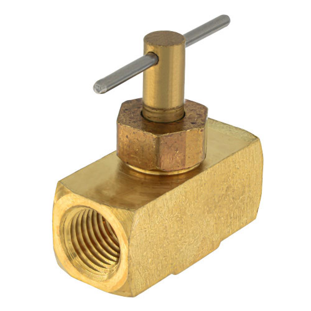 1/4&#34; Needle Valve Straight Brass