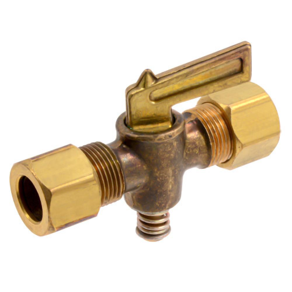 1/4&#34; Drain Cock Plug Type Brass