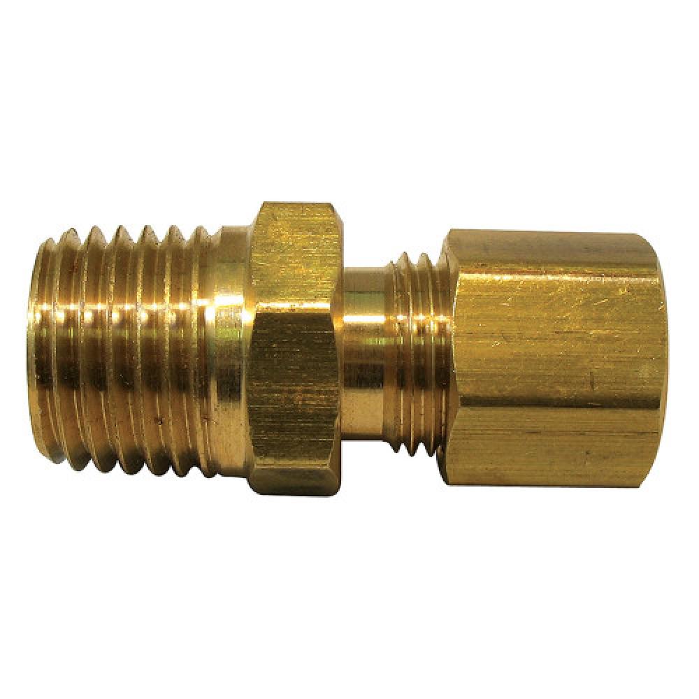 3/8&#34;x1/4&#34; Compression Connector Brass