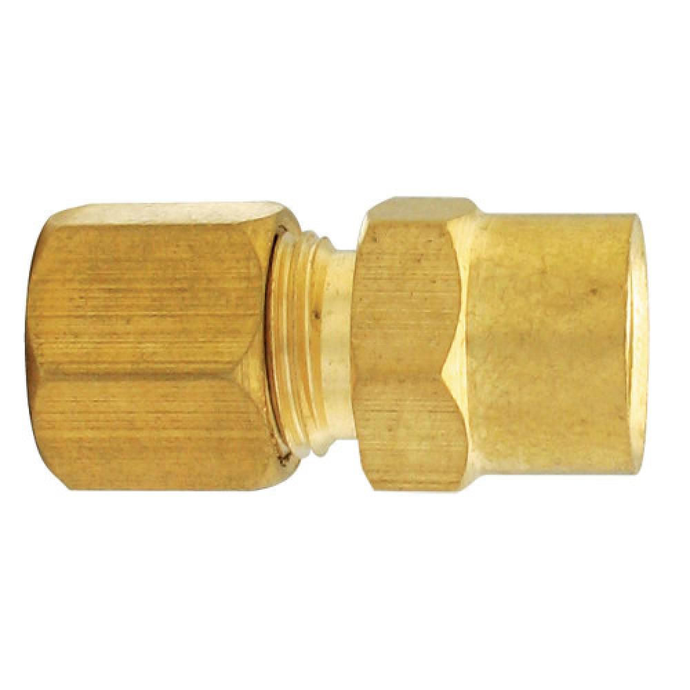 1/4X1/2&#34; Compression Connector Brass