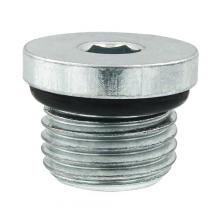 Paulin DSO1018-12 - 1-1/16-12" Pipe Plug Hex Socket w/O-Ring Steel