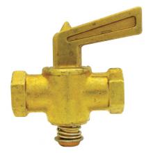 Paulin D31-B - 1/4" Drain Cock Plug Type Brass