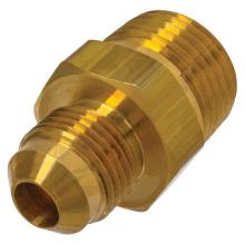 Paulin D48-4C - 1/4"x3/8" Flare Connector Brass