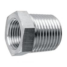 Paulin DSS110-DB - 1/2"x1/4" Pipe Hex Bushing 316 Stainless Steel sched 40 (150#)