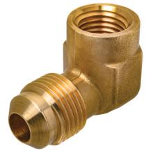 Paulin DF50-8E - 1/2"x3/4" Flare Elbow 90° Forged Brass