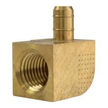 Paulin D470-6B - 3/8"x1/4" Sure-Barb Elbow 90° (To Female Pipe) Brass