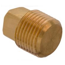 Paulin D109-C - 1/4" Pipe Plug Square Head Brass