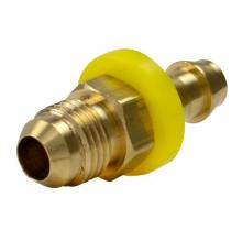 Paulin D371-66 - 3/8"x3/8" Push-On Hose Ends w/37° Flare Brass