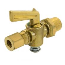 Paulin D27-4B - 1/4"x1/4" Drain Cock Plug Type Brass
