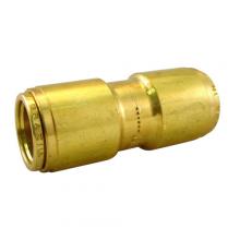 Paulin D7062-4 - 1/4" PTC Tube Union Brass