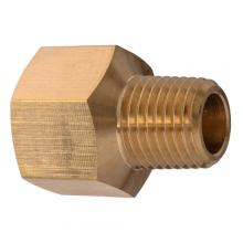 Paulin D120-BA - 1/4"x1/8" Pipe Adaptor Reducing Brass