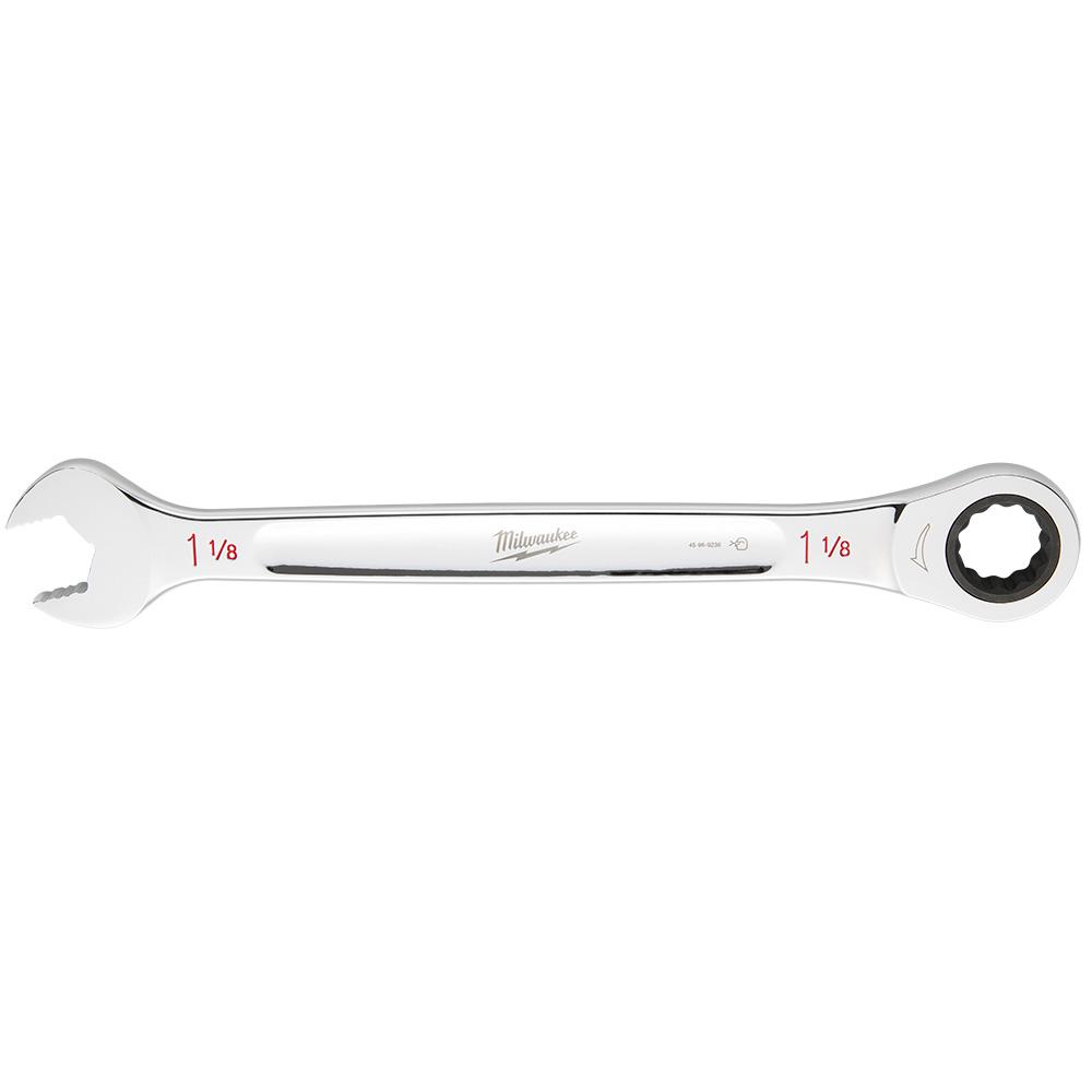 1-1/8&#34; Ratcheting Combination Wrench
