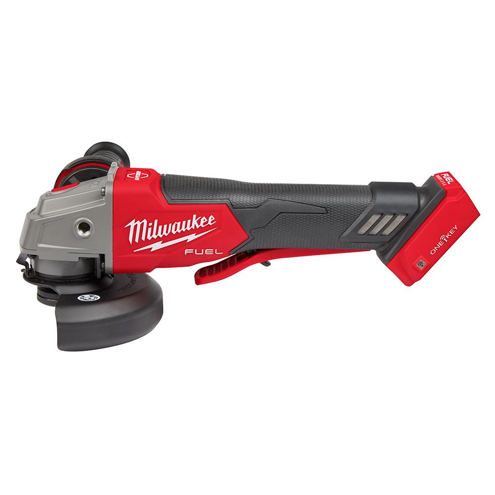 M18 FUEL™ 4-1/2&#34; / 5&#34; Braking Grinder w/ ONE-KEY™ Paddle Switch, No Lock