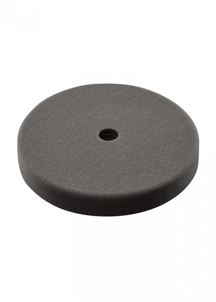 7 in. Black Foam Finishing Pad