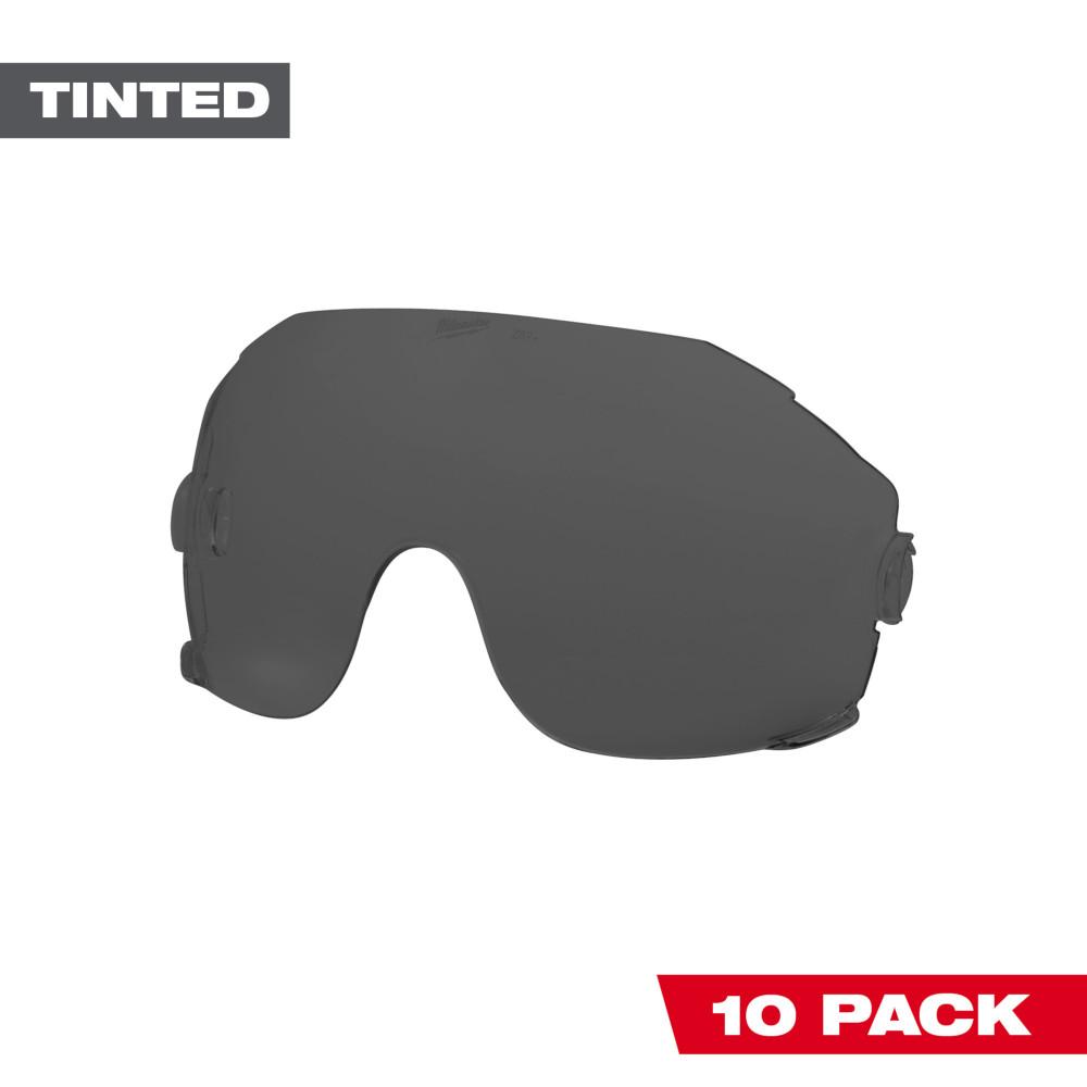 10pk Tinted Eye Visor Replacement Lenses