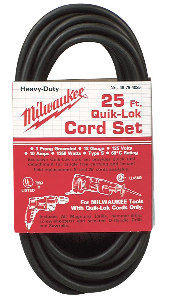 25 ft. 3-Wire Quik-Lok® Cord