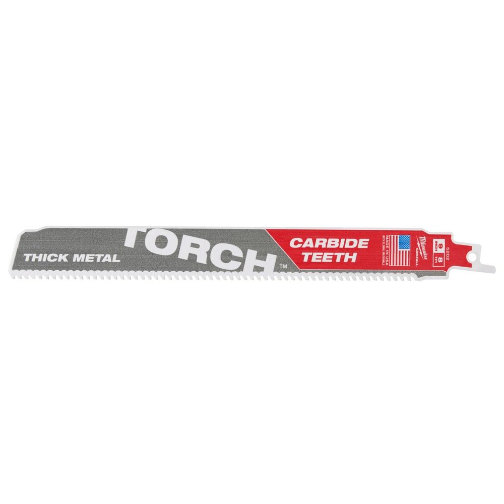 9 in. 7 TPI The TORCH(TM) with Carbide Teeth SAWZALL Reciprocating Saw Blade - 25 Pack