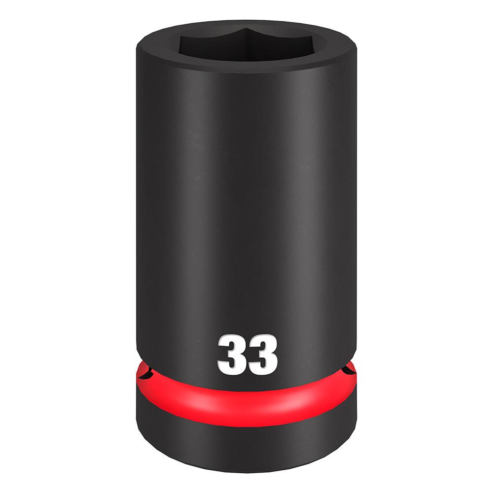 SHOCKWAVE Impact Duty™ 1&#34; Drive 33mm Deep 6 Point Socket