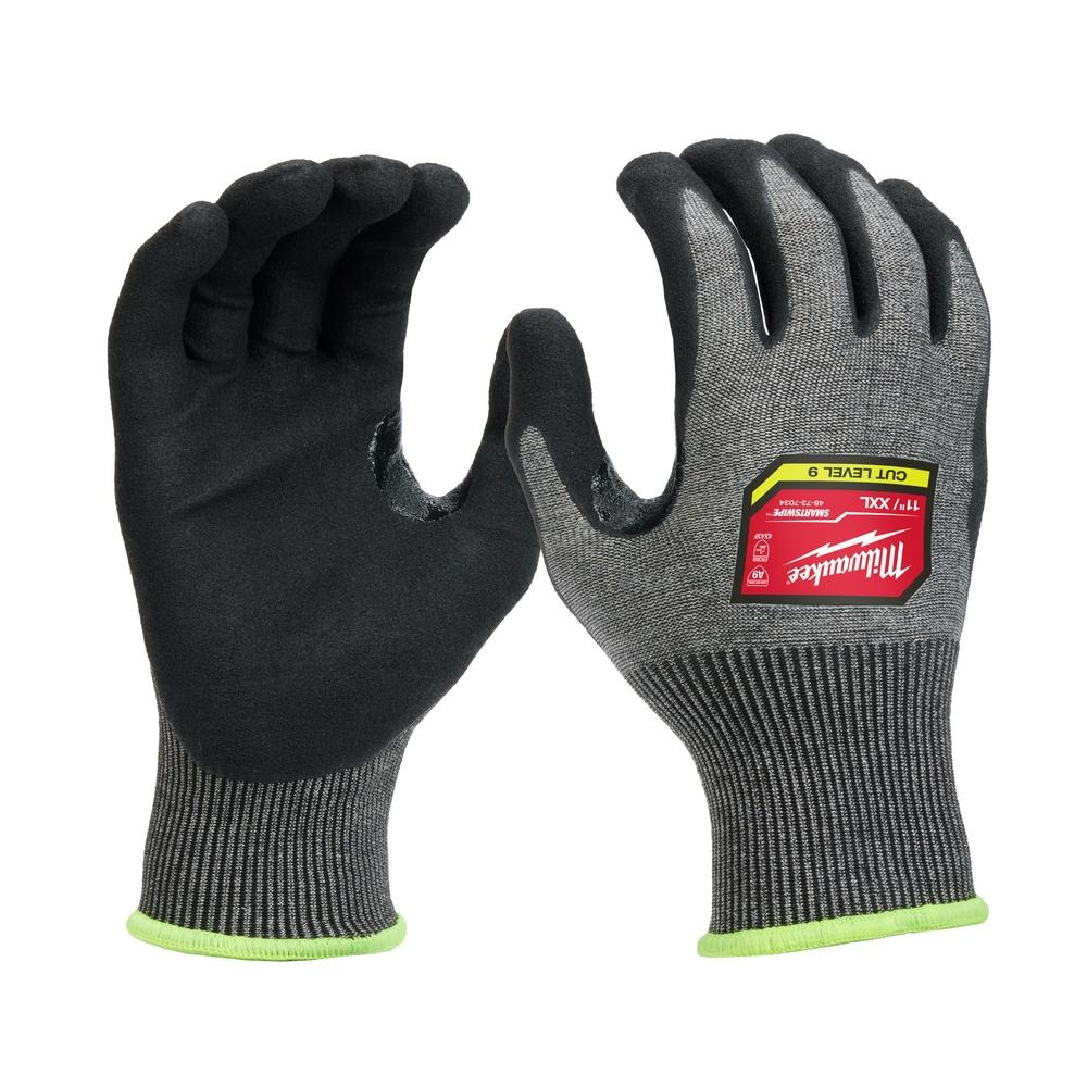 Cut Level 9 High-Dexterity Nitrile Dipped Gloves - XXL