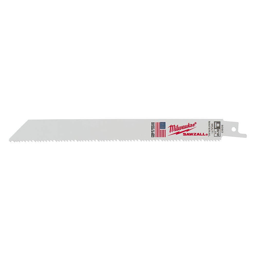 8 in. 8/12TPI Sawzall Blade