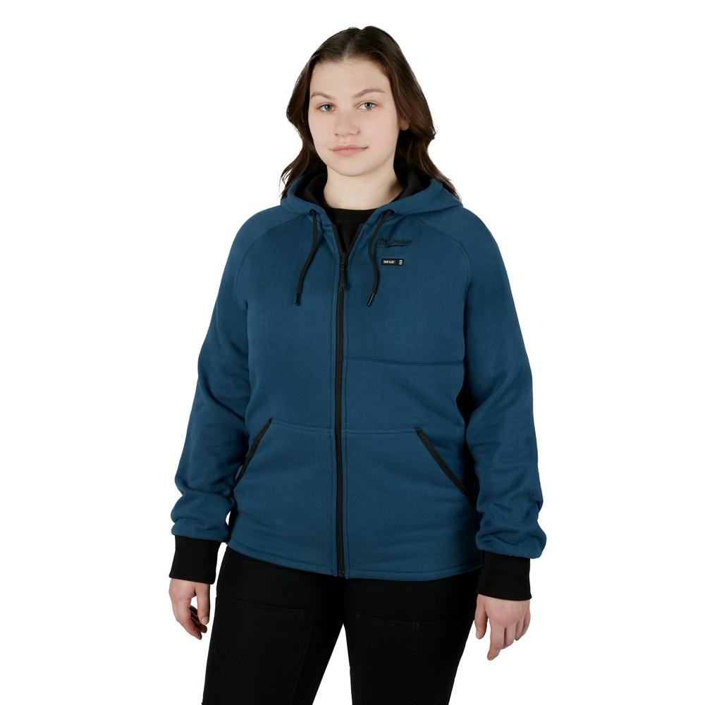 M12™ Women&#39;s Heated Hoodie Kit Blue Large