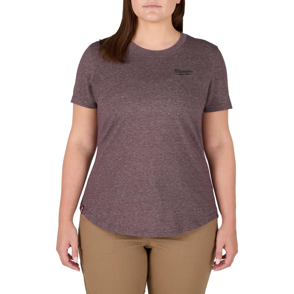 Women&#39;s FREEFLEX™ Hybrid Tee - Short Sleeve Purple XL