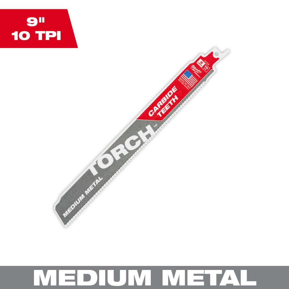 9&#34; 10TPI The TORCH™ with Carbide Teeth for Medium Metal 1PK