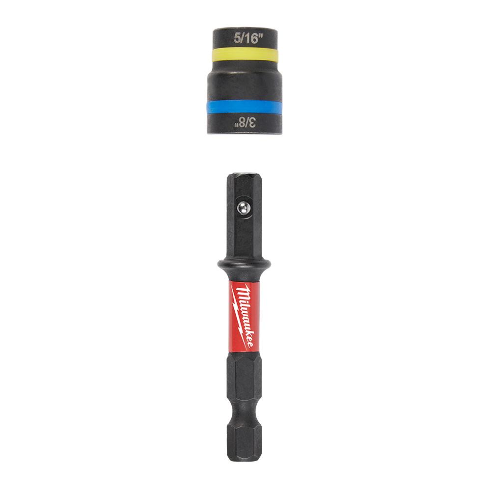 SHOCKWAVE Impact Duty™ 5/16&#34; and 3/8&#34; x 2-1/2&#34; QUIK-CLEAR™ 2-in-1 Magnetic Nut Driver BU