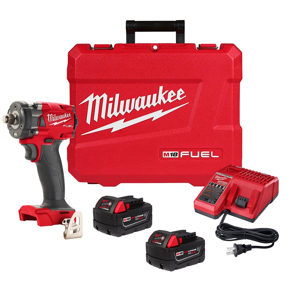 M18 FUEL™ 1/2&#34; Compact Impact Wrench w/ Friction Ring Kit