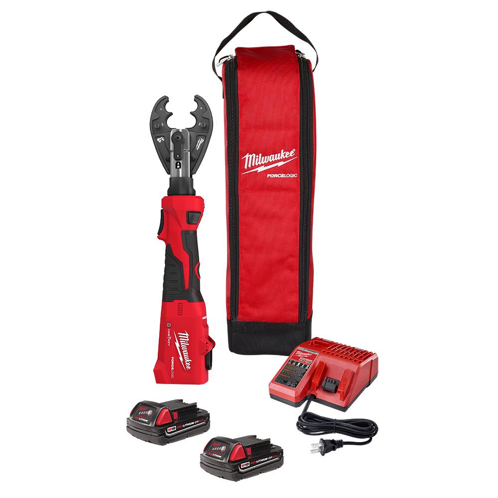 M18™ FORCE LOGIC™ 6T Linear Utility Crimper Kit w/ O-D3 Jaw