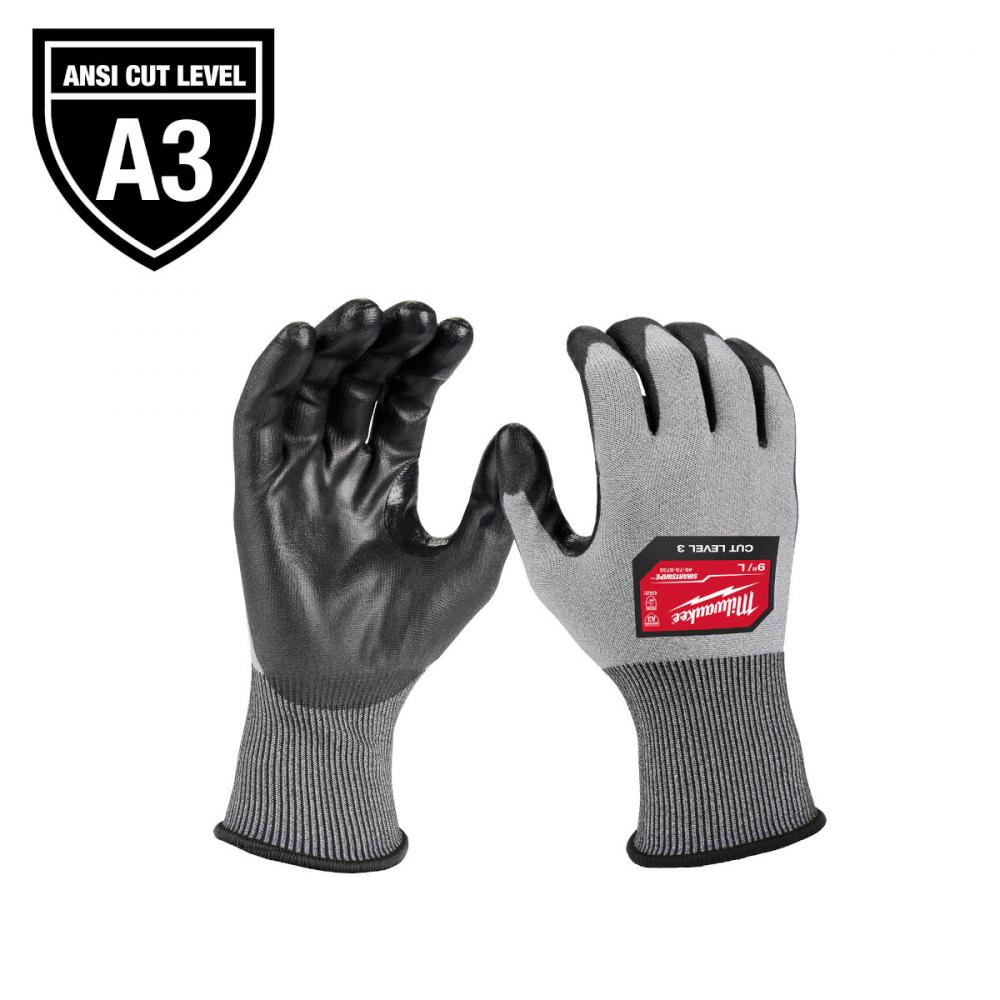 Cut Level 3 High Dexterity Polyurethane Dipped Gloves - M