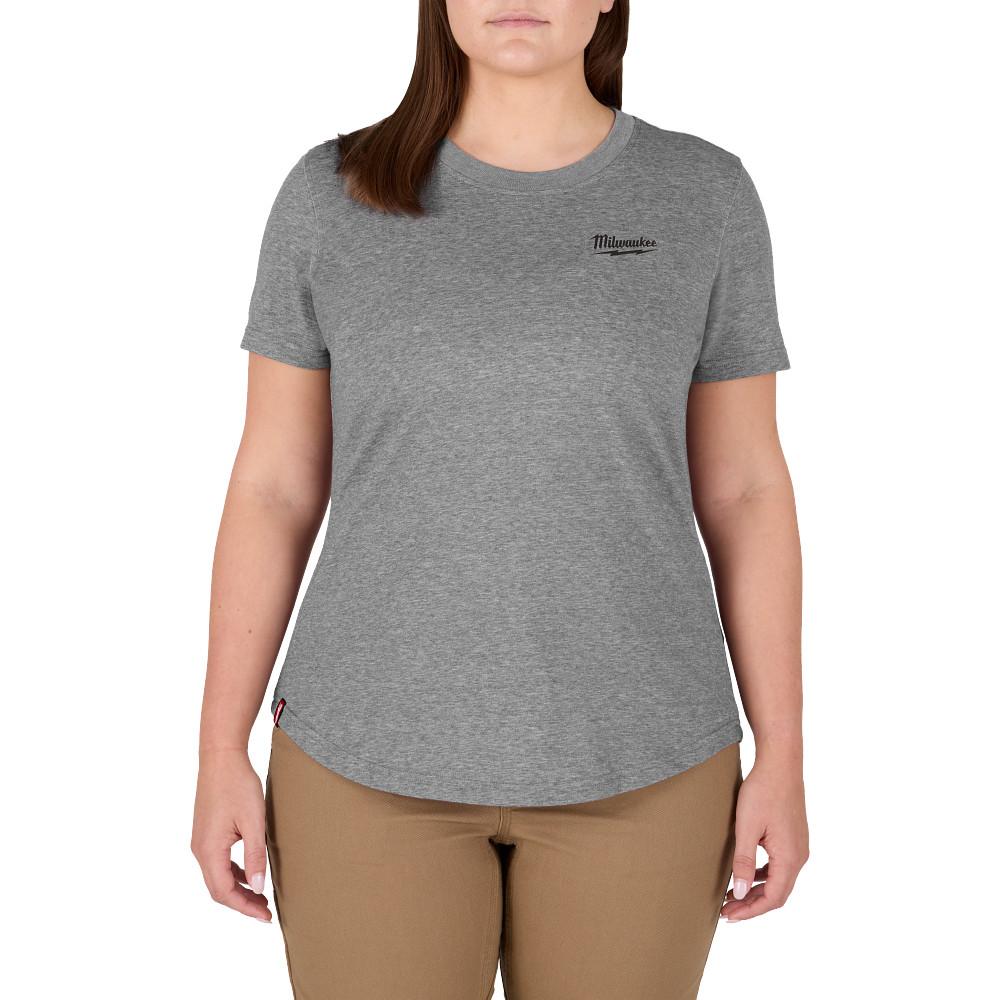 Women&#39;s FREEFLEX™ Hybrid Tee - Short Sleeve Gray XS