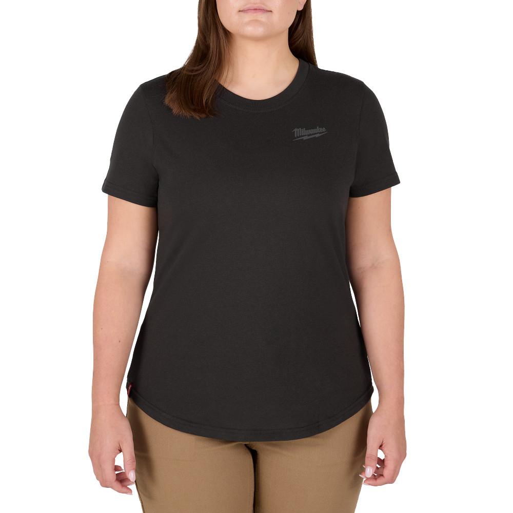 Women&#39;s FREEFLEX™ Hybrid Tee - Short Sleeve Black XL