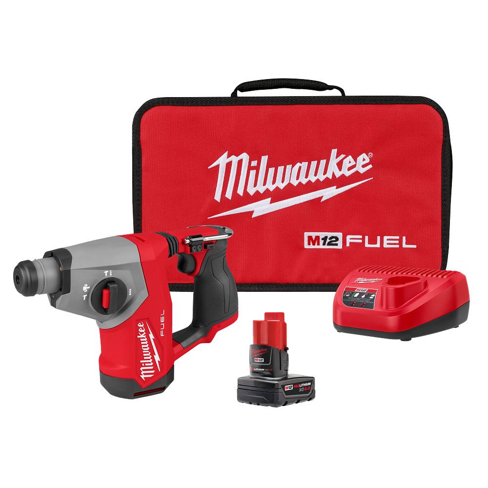 M12 FUEL™ 5/8” SDS Plus Rotary Hammer Kit