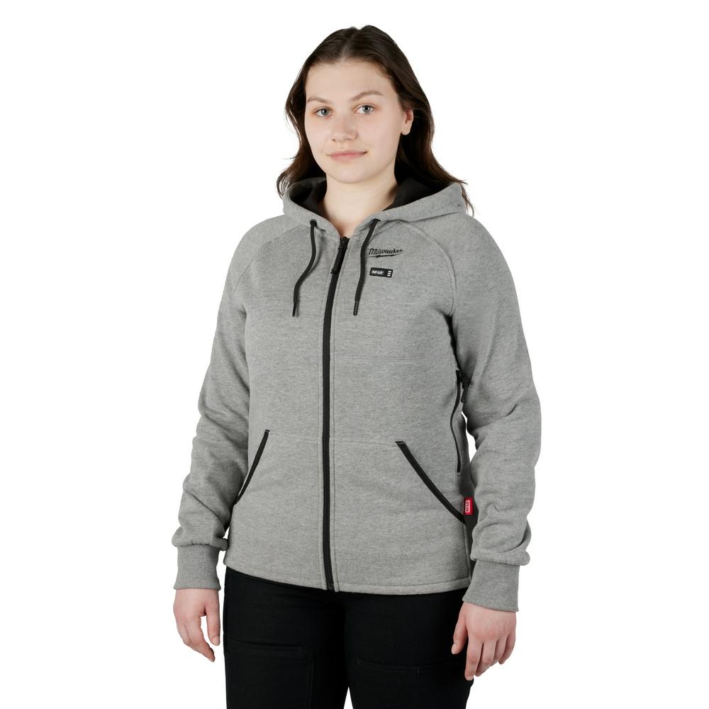 M12™ Women&#39;s Heated Hoodie Kit Gray Medium
