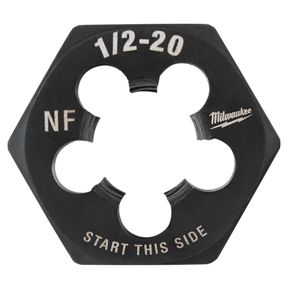 1/2&#34;-20 NF 1-Inch Hex Threading Die