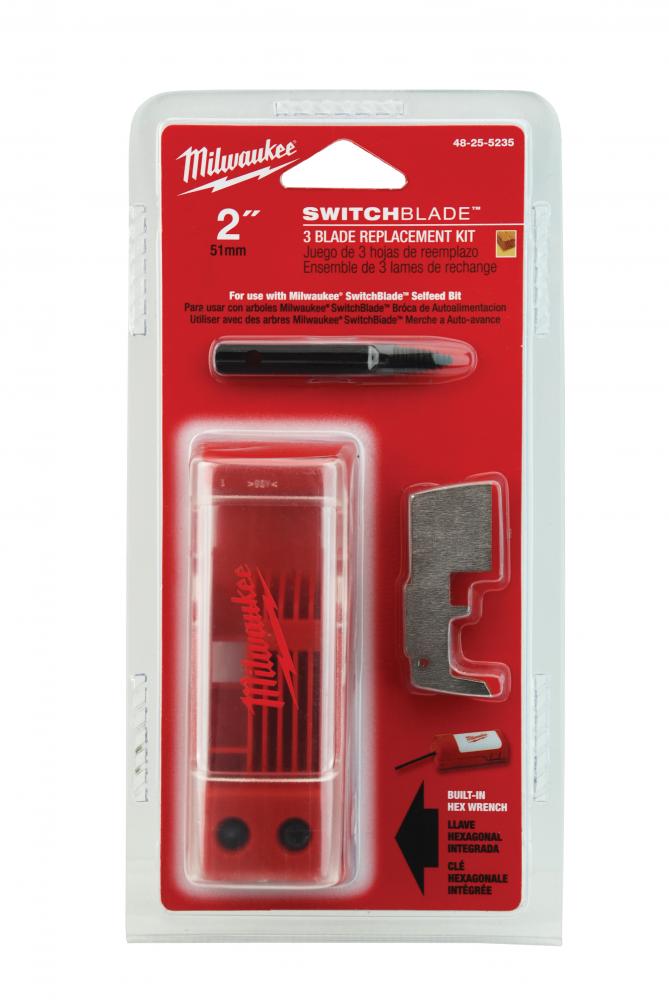 2 in. SWITCHBLADE™ 3 Blade Replacement Kit