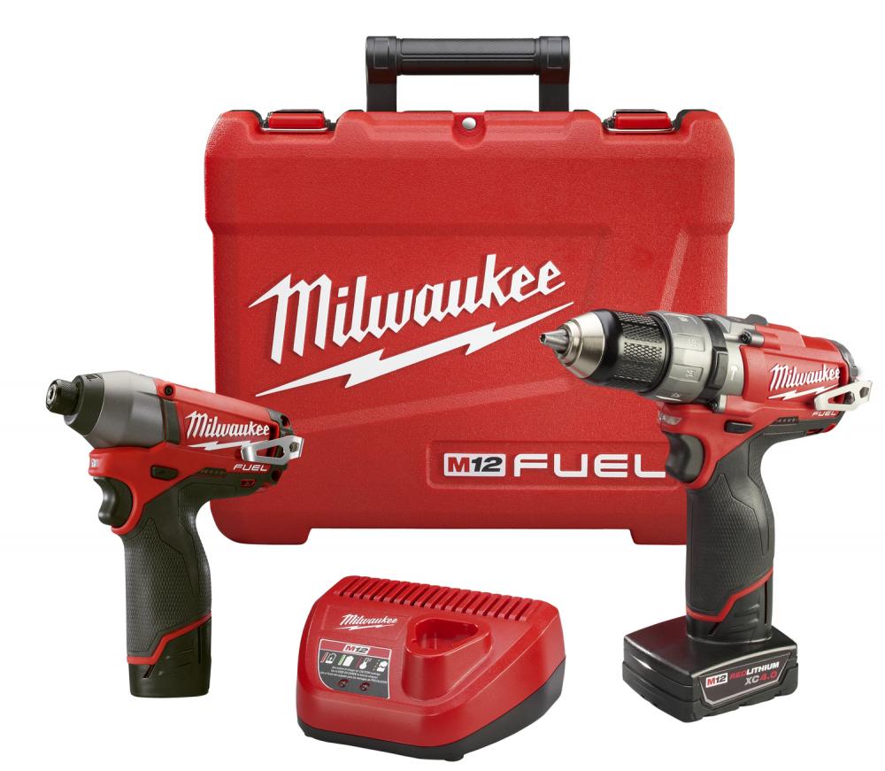 M12 FUEL™ Hammer Drill/Impact Kit-Reconditioned