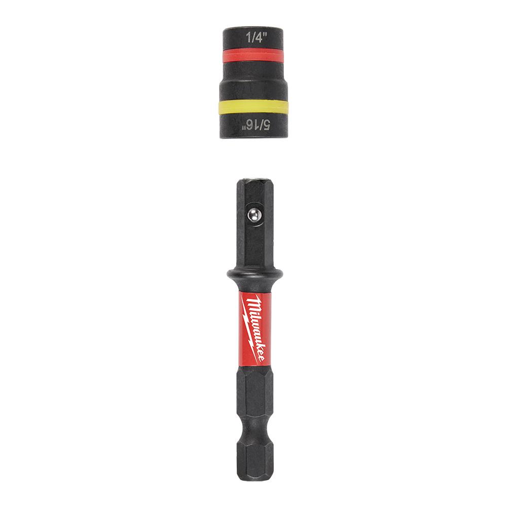 SHOCKWAVE Impact Duty™ 1/4&#34; and 5/16&#34; x 2-1/4&#34; QUIK-CLEAR™ 2-in-1 Magnetic Nut Driver BU