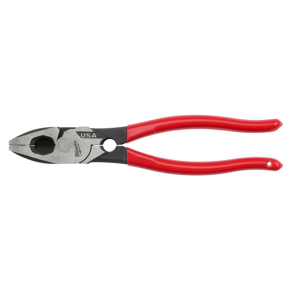 9&#34; Lineman&#39;s Dipped Grip Pliers w/ Thread Cleaner (USA)