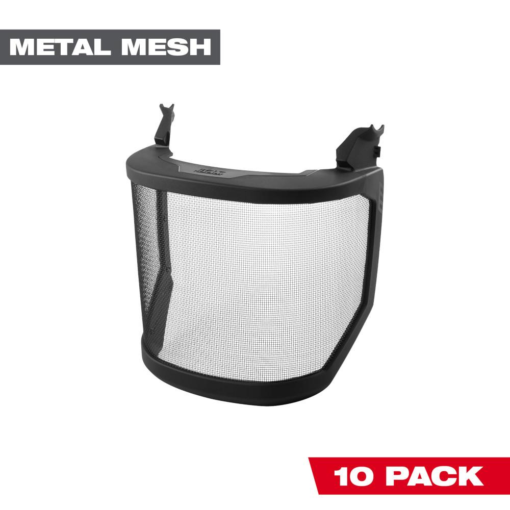 10pk Mesh Shield Replacement (No-brim Helmet Only Mount)