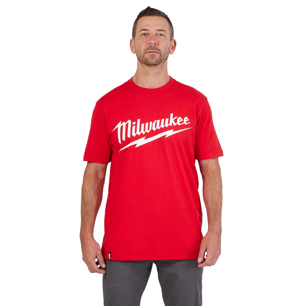 Heavy Duty T-Shirt - Short Sleeve Logo Red S