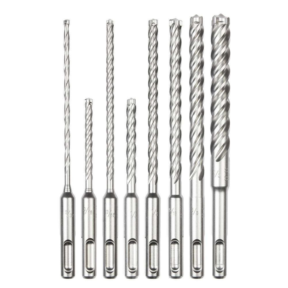 8pc. SDS Plus MX4™ 4-Cutter Drill Bit Kit