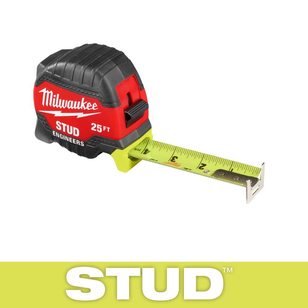 25ft STUD™ Tape Measure with Engineer&#39;s Scale